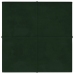 Paneles de pared 12 uds terciopelo verde oscuro 30x30 cm 1,08m²