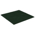 Paneles de pared 12 uds terciopelo verde oscuro 30x30 cm 1,08m²