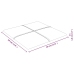 vidaXL Paneles de pared 12 uds terciopelo rosa 30x30 cm 1,08 m²