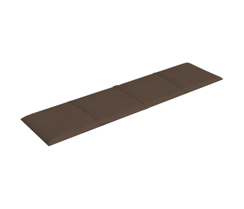 vidaXL Paneles de pared 12 uds tela marrón 60x15 cm 1,08 m²