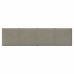 Paneles de pared 12 uds terciopelo gris claro 60x15 cm 1,08 m²