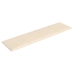 Paneles de pared 12 uds terciopelo color crema 60x15 cm 1,08 m²