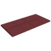 Paneles de pared 12 uds tela rojo tinto 60x30 cm 2,16 m²