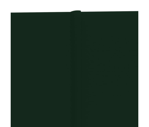 Paneles de pared 12 uds terciopelo verde oscuro 60x30 cm 2,16m²