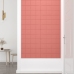 Paneles de pared 12 uds terciopelo rosa 60x30 cm 2,16 m²