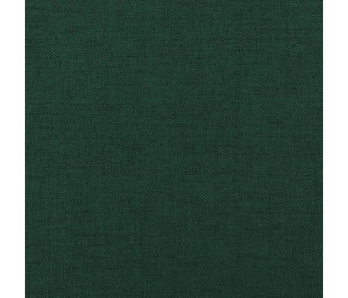 vidaXL Paneles de pared 12 uds tela verde oscuro 90x15 cm 1,62 m²