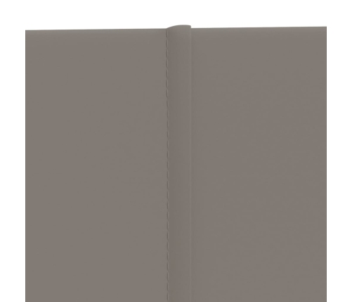 Paneles de pared 12 uds terciopelo gris claro 90x15 cm 1,62 m²