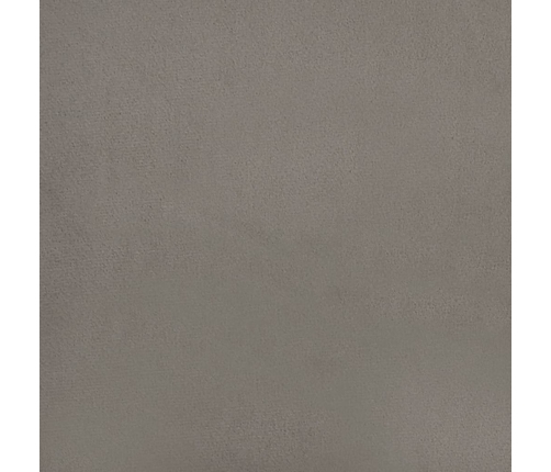 Paneles de pared 12 uds terciopelo gris claro 90x15 cm 1,62 m²