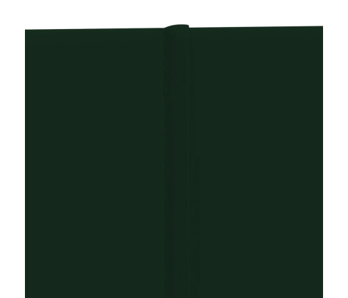 Paneles de pared 12 uds terciopelo verde oscuro 90x15 cm 1,62m²