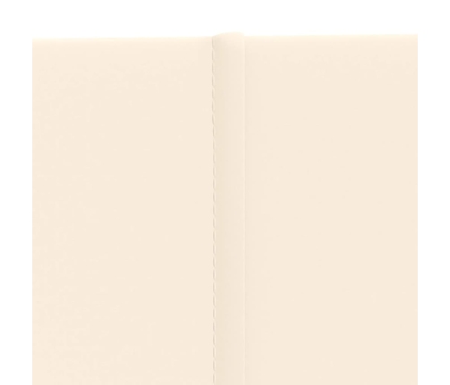 vidaXL Paneles de pared 12 uds terciopelo color crema 90x15 cm 1,62 m²