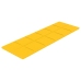 Paneles de pared 12 uds terciopelo amarillo 90x30 cm 3,24 m²