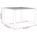 Set muebles de jardín 7 pzas y cojines aluminio gris antracita