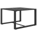 Set muebles de jardín 7 pzas y cojines aluminio gris antracita