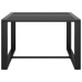Set muebles de jardín 10 pzas y cojines aluminio gris antracita