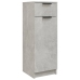 Armario de baño madera contrachapada gris hormigón 32x34x90 cm