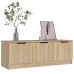 Mueble de TV madera contrachapada roble Sonoma 102x35x36,5 cm