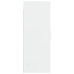 Armario de pared colgante blanco 69,5x34x90 cm