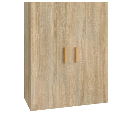 Armario colgante de pared roble Sonoma 69,5x34x90 cm