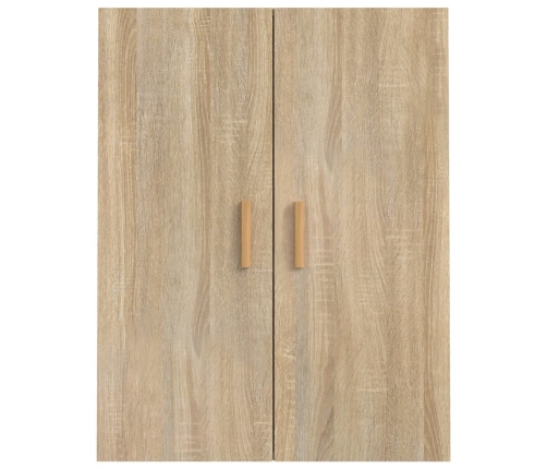 Armario colgante de pared roble Sonoma 69,5x34x90 cm