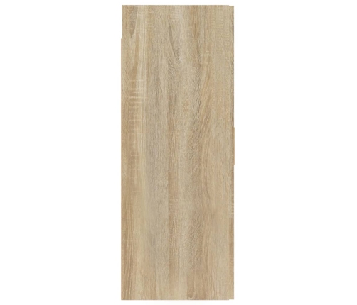 Armario colgante de pared roble Sonoma 69,5x34x90 cm