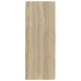 Armario colgante de pared roble Sonoma 69,5x34x90 cm