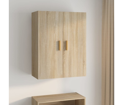 Armario colgante de pared roble Sonoma 69,5x34x90 cm