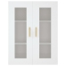 Armario de pared colgante blanco 69,5x34x90 cm