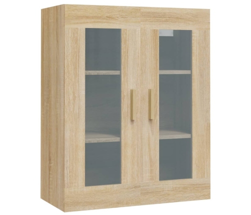 Armario colgante de pared roble Sonoma 69,5x34x90 cm