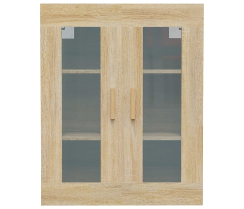 Armario colgante de pared roble Sonoma 69,5x34x90 cm