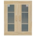 Armario colgante de pared roble Sonoma 69,5x34x90 cm