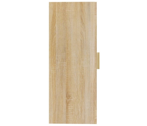 Armario colgante de pared roble Sonoma 69,5x34x90 cm