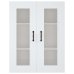 Armario de pared colgante blanco 69,5x34x90 cm