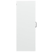 Armario de pared colgante blanco 69,5x34x90 cm