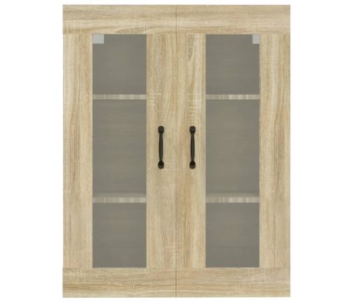 Armario colgante de pared roble Sonoma 69,5x34x90 cm