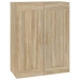 vidaXL Armario de pared madera ingeniería roble Sonoma 69,5x32,5x90 cm