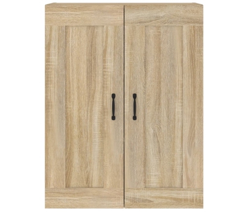 Armario colgante de pared roble Sonoma 69,5x32,5x90 cm