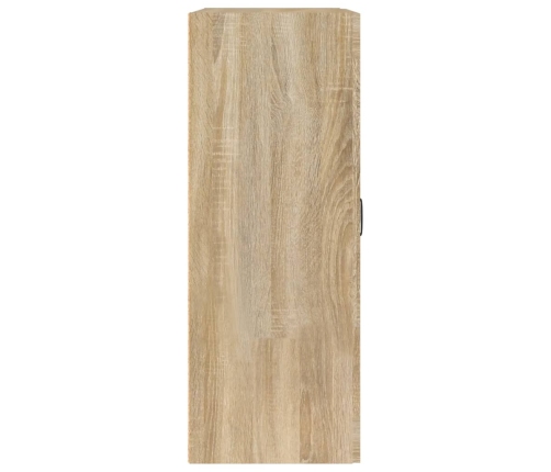 Armario colgante de pared roble Sonoma 69,5x32,5x90 cm