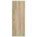 Armario colgante de pared roble Sonoma 69,5x32,5x90 cm