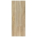 Armario de pared madera contrachapada color roble 34,5x34x90 cm