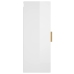 vidaXL Armario pared madera contrachapada blanco brillo 34,5x34x90 cm