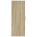 vidaXL Armario de pared madera de ingeniería roble Sonoma 34,5x34x90cm