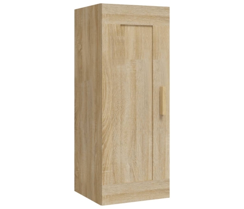 vidaXL Armario de pared madera de ingeniería roble sonoma 35x34x90 cm