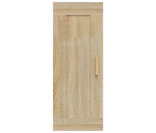 vidaXL Armario de pared madera de ingeniería roble sonoma 35x34x90 cm