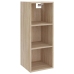 Armario de pared madera ingeniería roble Sonoma 34,5x32,5x90 cm