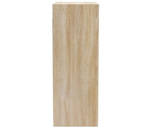 Armario de pared madera ingeniería roble Sonoma 34,5x32,5x90 cm