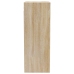 Armario de pared madera ingeniería roble Sonoma 34,5x32,5x90 cm