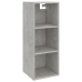 Armario de pared madera ingeniería gris hormigón 34,5x32,5x90cm