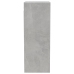 Armario de pared madera ingeniería gris hormigón 34,5x32,5x90cm