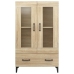 Aparador madera contrachapada roble Sonoma 70x31x115 cm