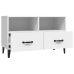 Mueble para TV madera contrachapada blanco 80x36x50 cm